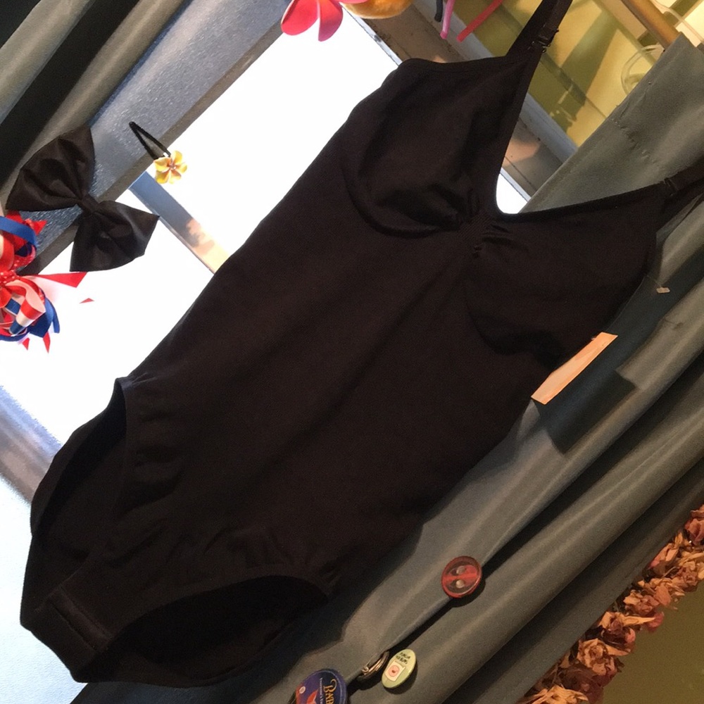 Full black seamless spandex body suit